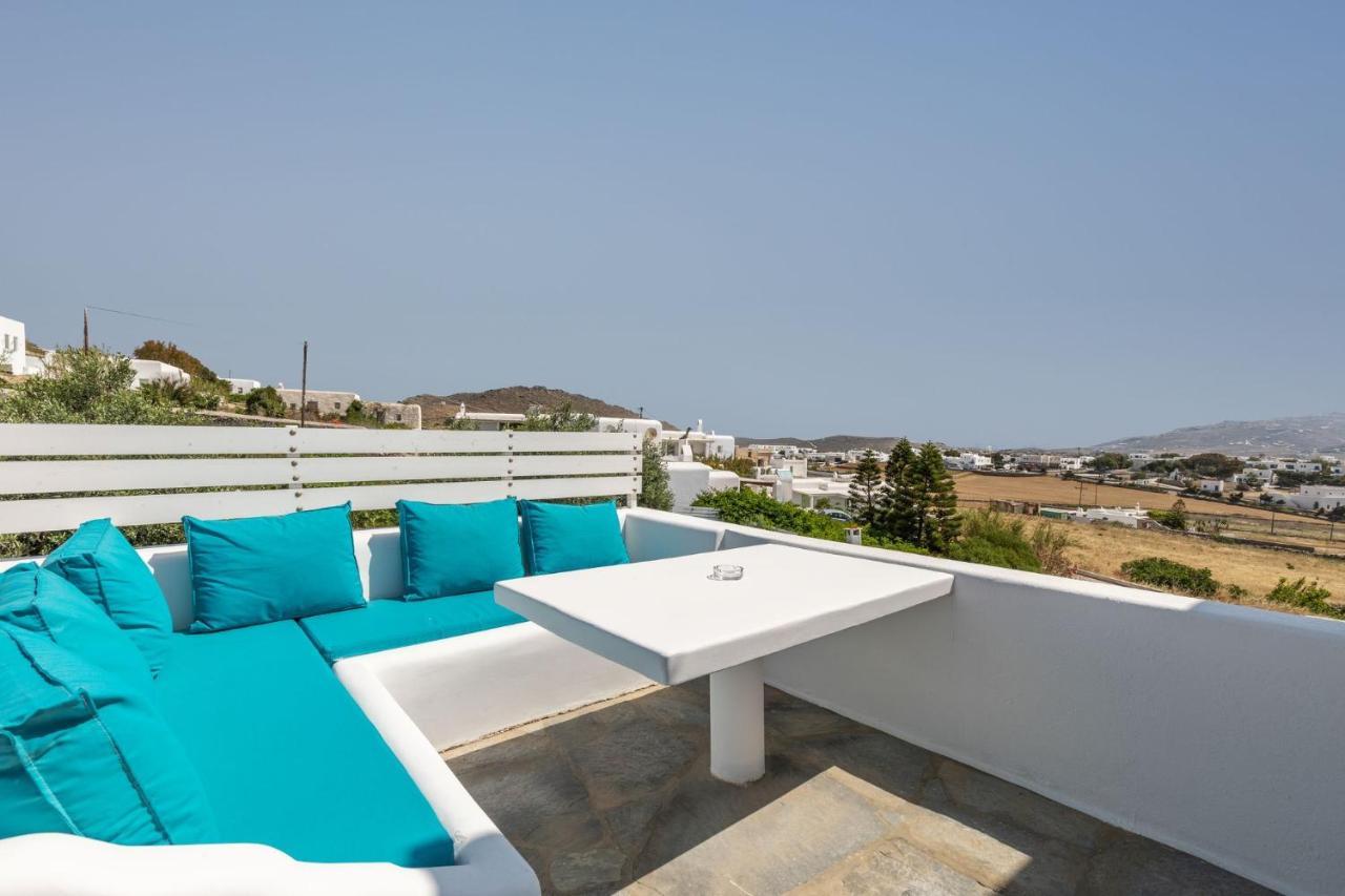 Mykonian Breeze Apartment อโนเมรา ภายนอก รูปภาพ