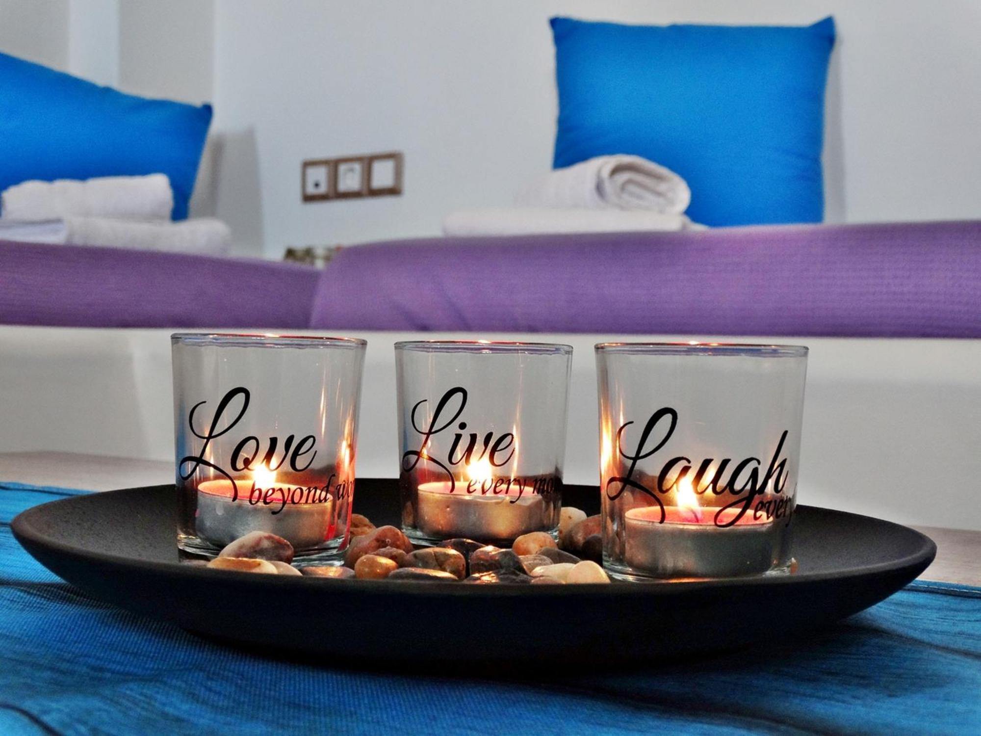 Mykonian Breeze Apartment อโนเมรา ภายนอก รูปภาพ