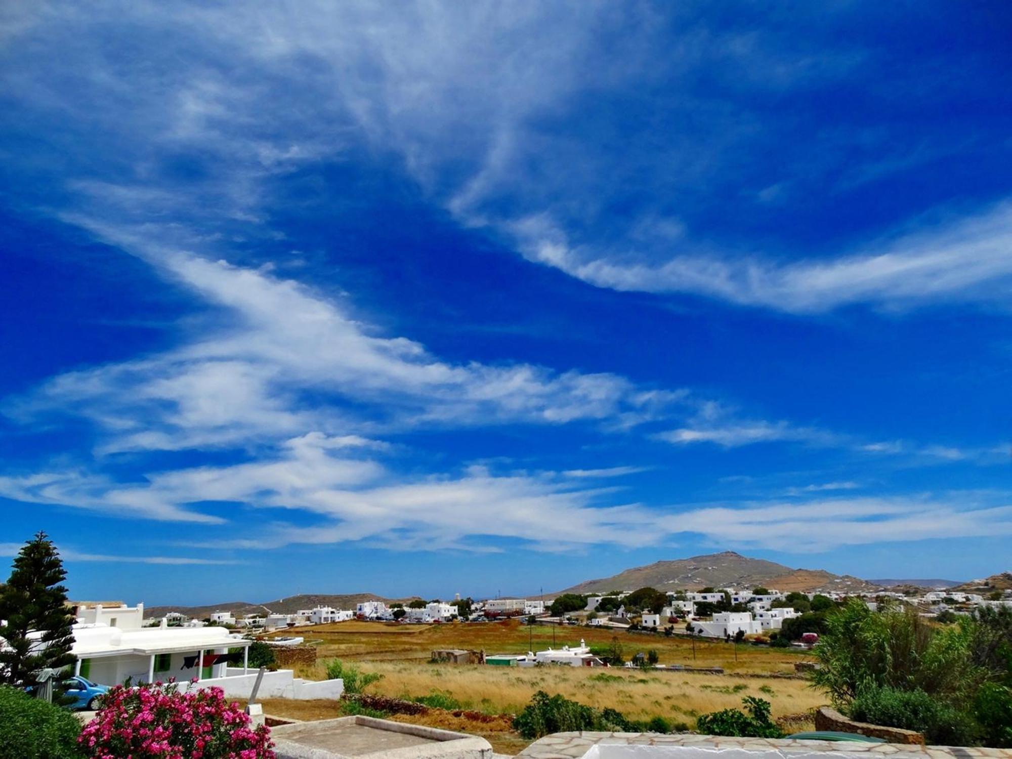 Mykonian Breeze Apartment อโนเมรา ภายนอก รูปภาพ