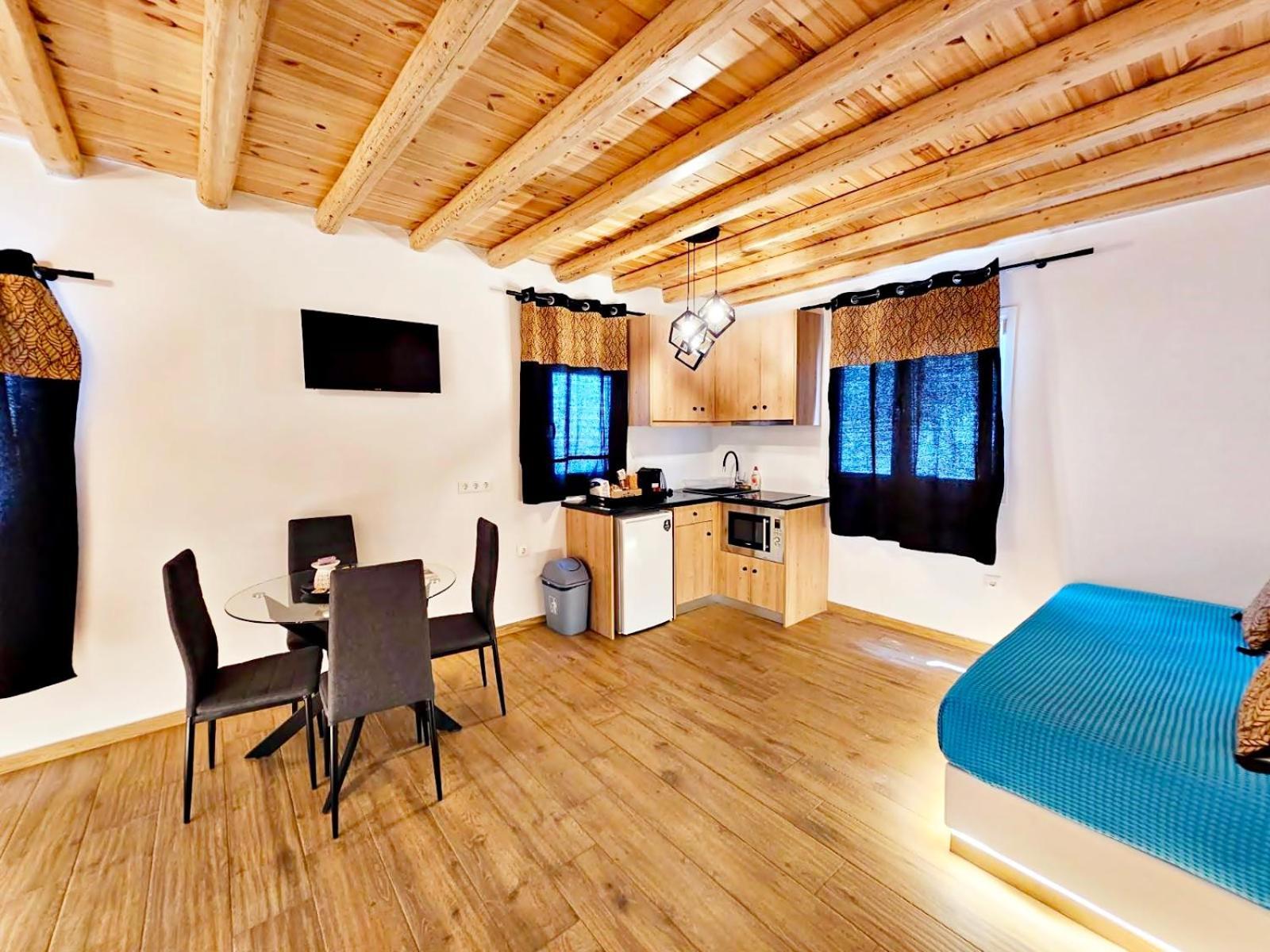 Mykonian Breeze Apartment อโนเมรา ภายนอก รูปภาพ