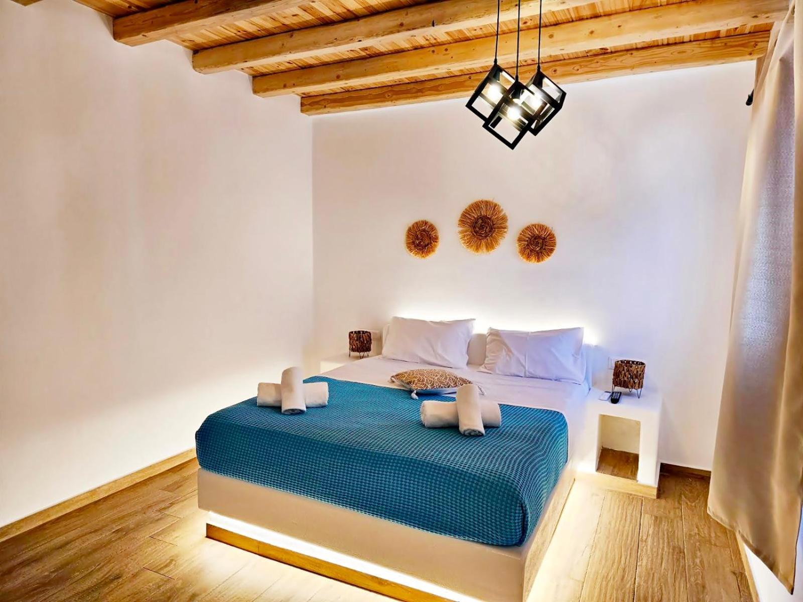 Mykonian Breeze Apartment อโนเมรา ภายนอก รูปภาพ