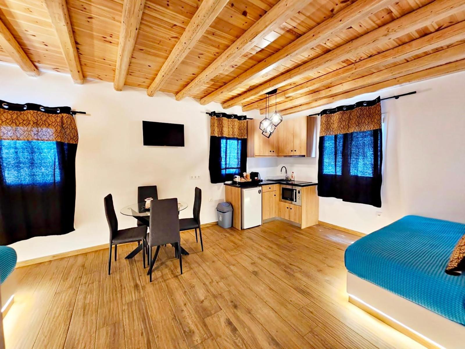 Mykonian Breeze Apartment อโนเมรา ภายนอก รูปภาพ