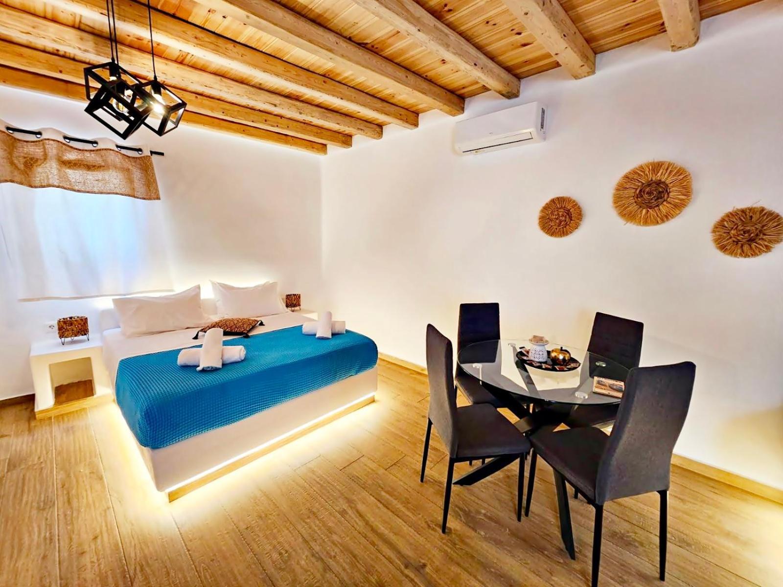 Mykonian Breeze Apartment อโนเมรา ภายนอก รูปภาพ